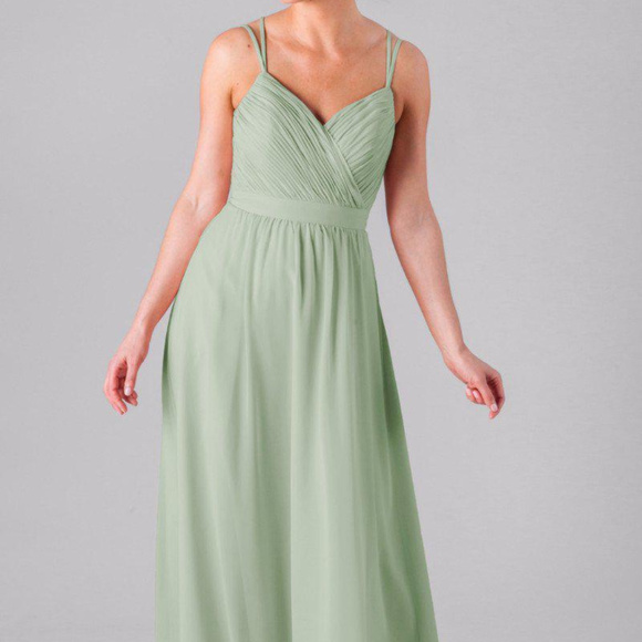 Kennedy Blue Dresses & Skirts - Kennedy Blue Mackenzie SAGE Bridesmaid Dress SZ 6